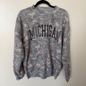 STATE OF MINE Camo Crewneck Michigan Sweatshirt
